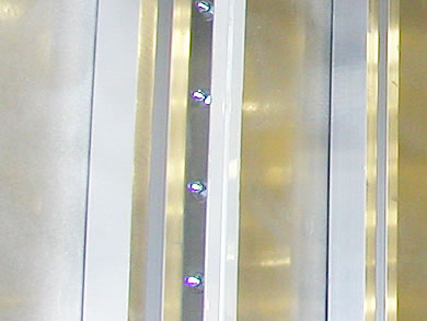 Closeup View of Rivetless Sheet Seam