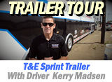 Keneric Racing/American Racing T&E hauler with driver Kerry Madsen