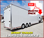 Larson-Marks Motorsports T&E Sprint Trailer