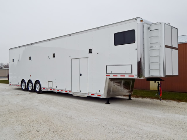 full size semi race car truck and trailers for sale