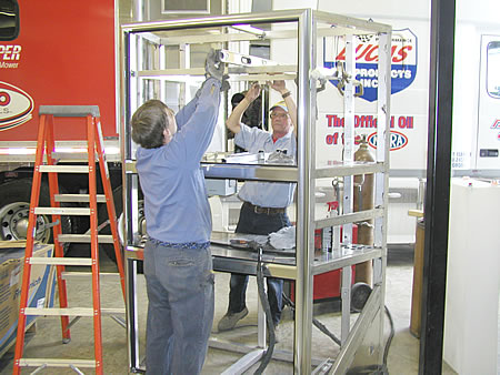 View of Custom Fabrication Shop