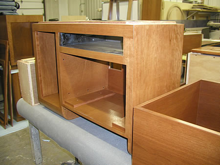 View of Custom Door and Cabinetry Shop